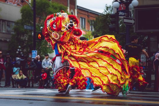 Le carnaval de la danse du dragon