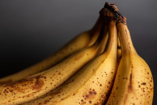 La banane écrasée peut remplacer le beurre