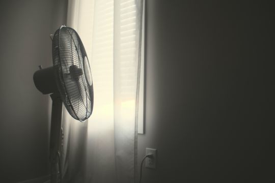 Evitez d'utiliser un ventilateur