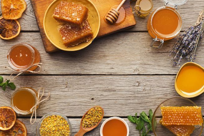 Produits de la ruche : tous issus de fleurs et transforms par les abeilles
